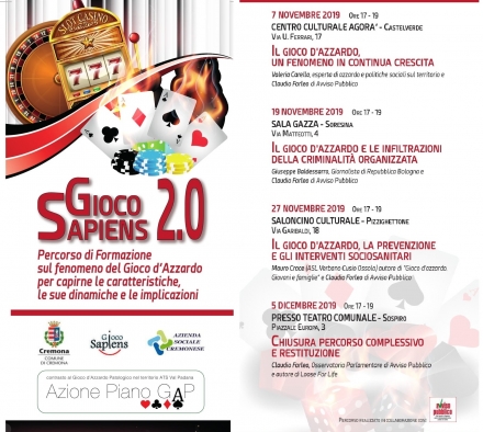 Gioco Sapiens - Percorso di formazione sul gioco d'azzardo - A. N. M. I. C.