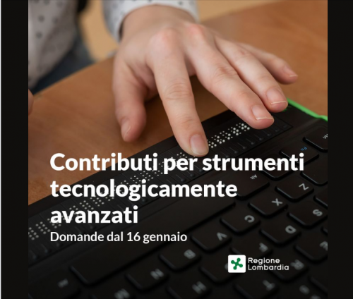 Contributi per l’acquisto di strumenti tecnologicamente avanzati. - A. N. M. I. C.